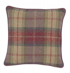 Sanderson Woodford Plaid Cushion